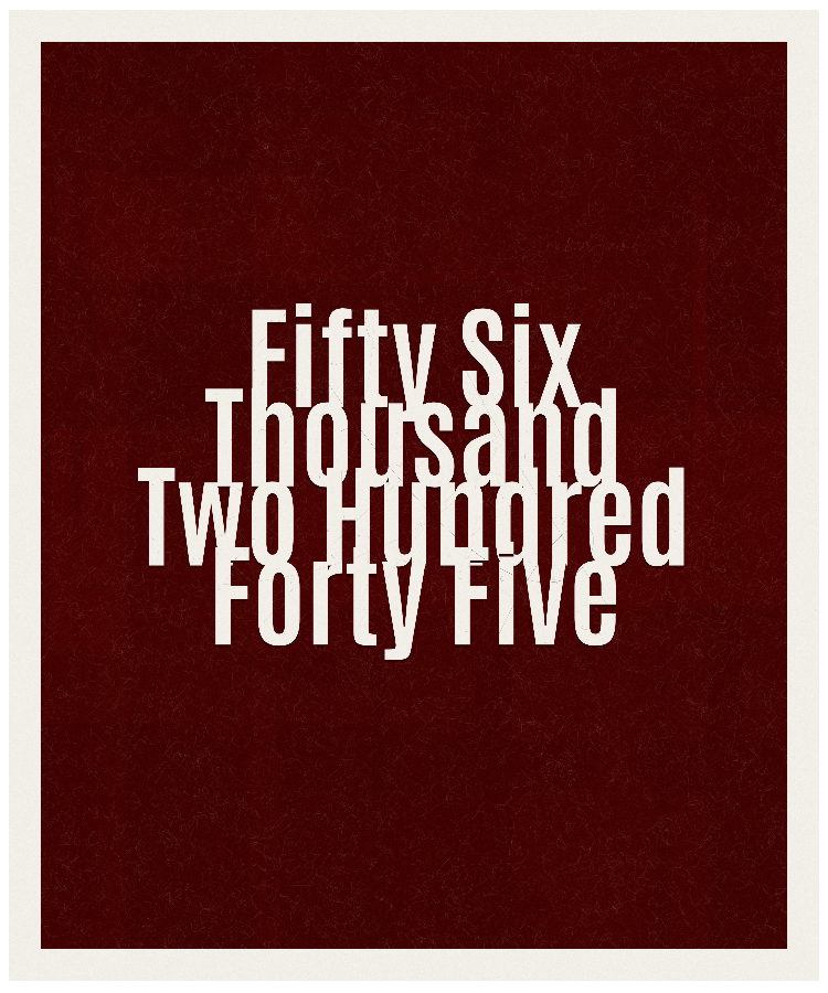 Count #56245