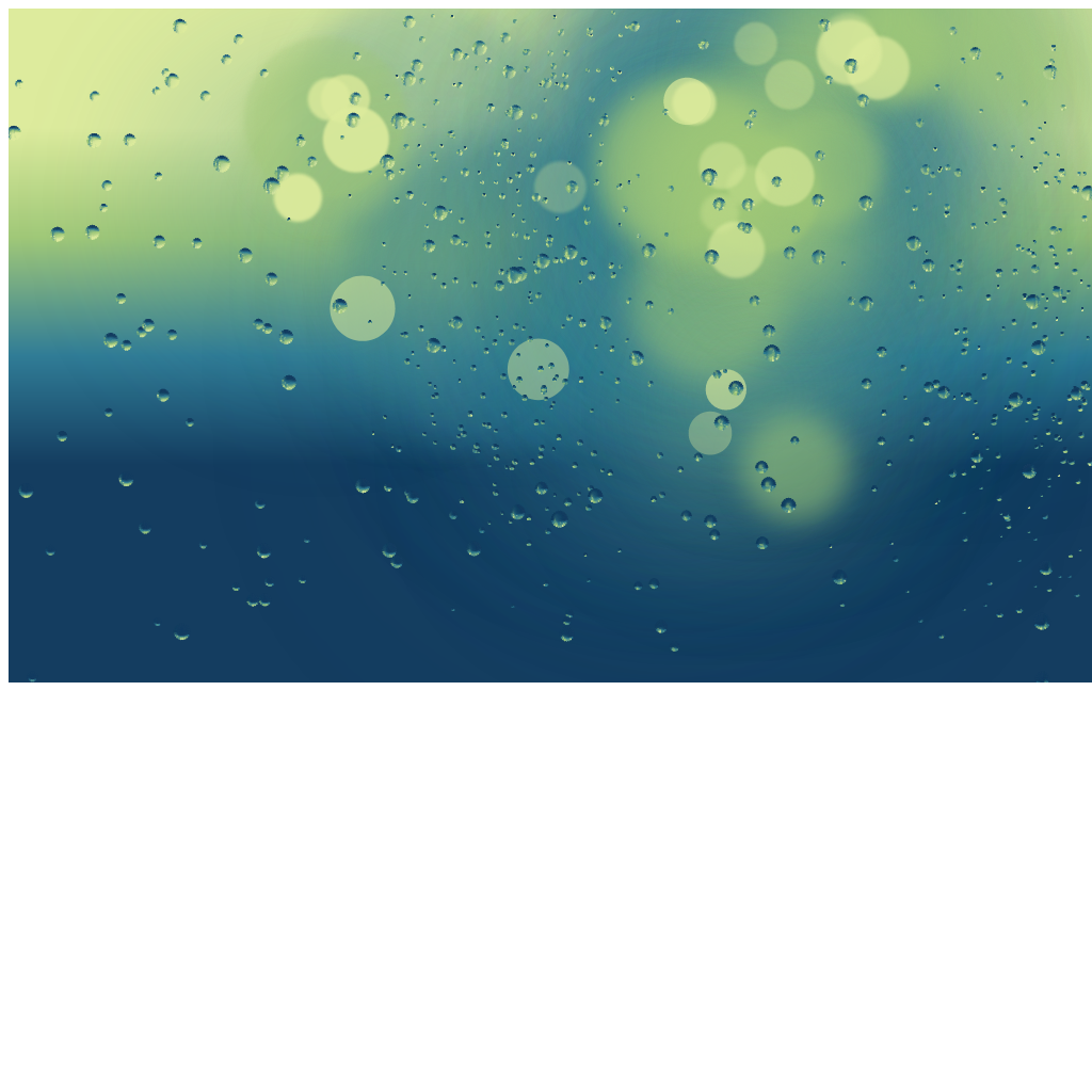 Bokeh Rain #3