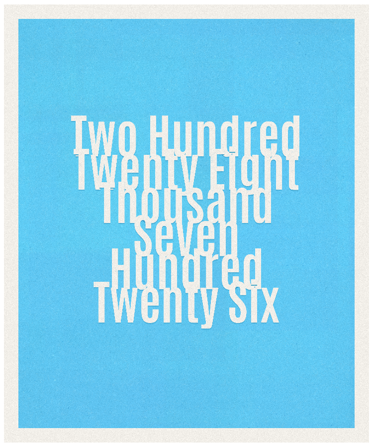 Count #228726