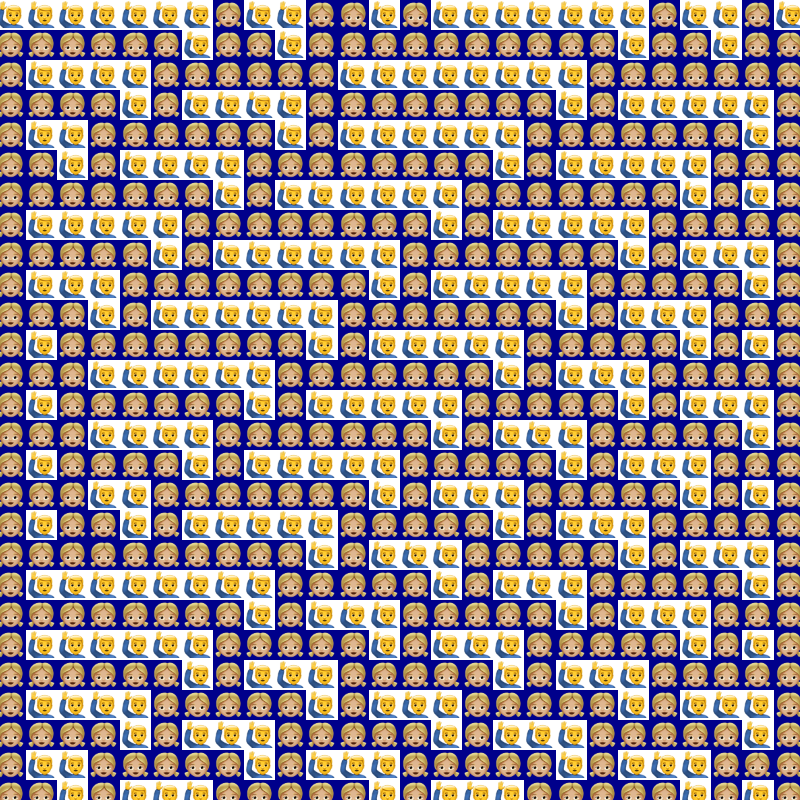 Elementary Cellular Emoji Automata #940