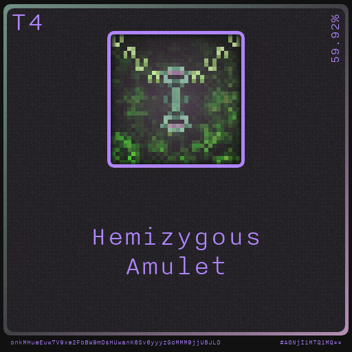 Gear for your quests - Amulet #56