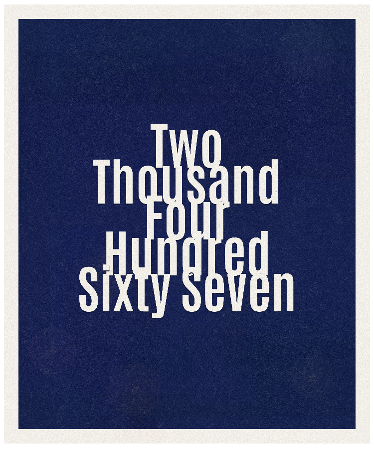 Count #2467