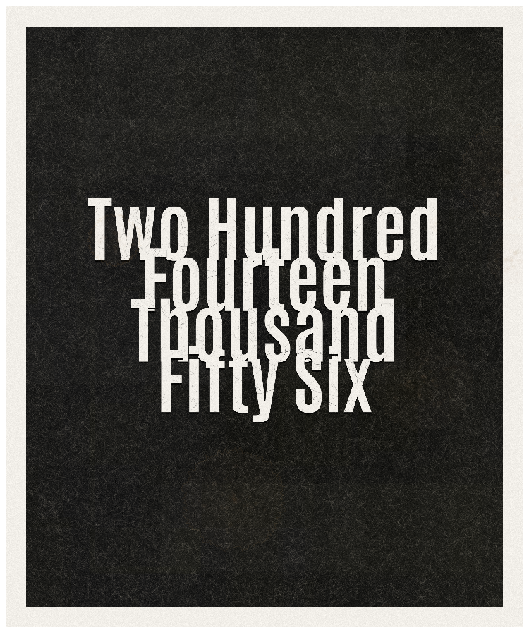 Count #214056