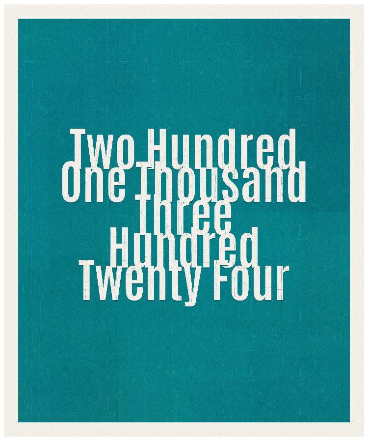 Count #201324