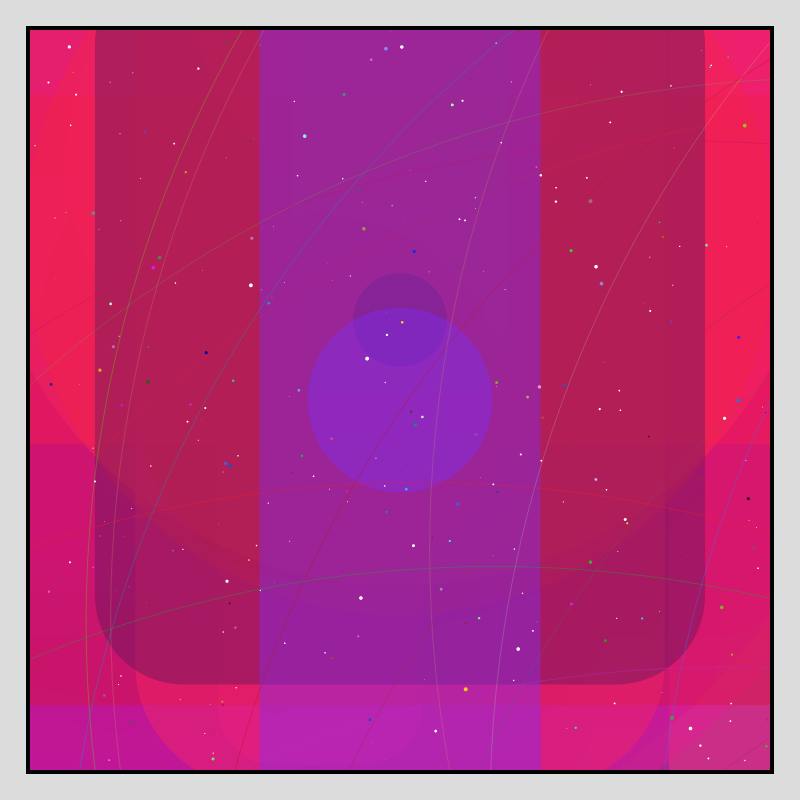 Color Field Starry B #190