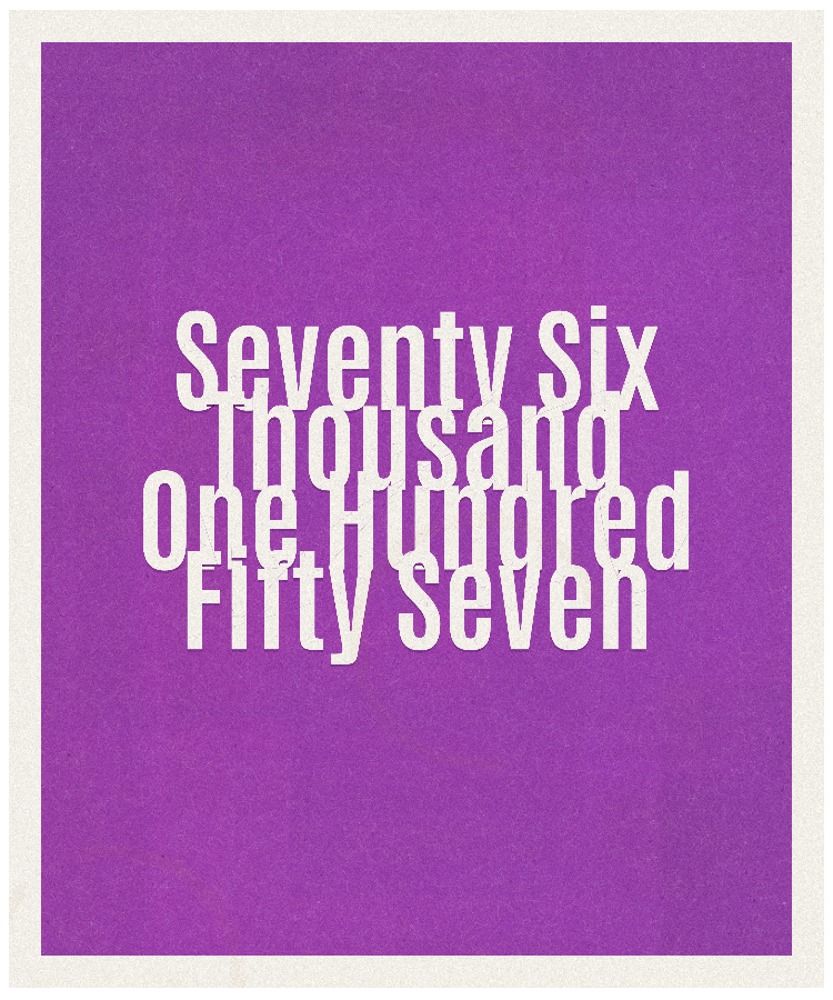 Count #76157