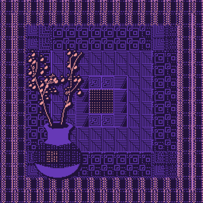 Purple Vases #51