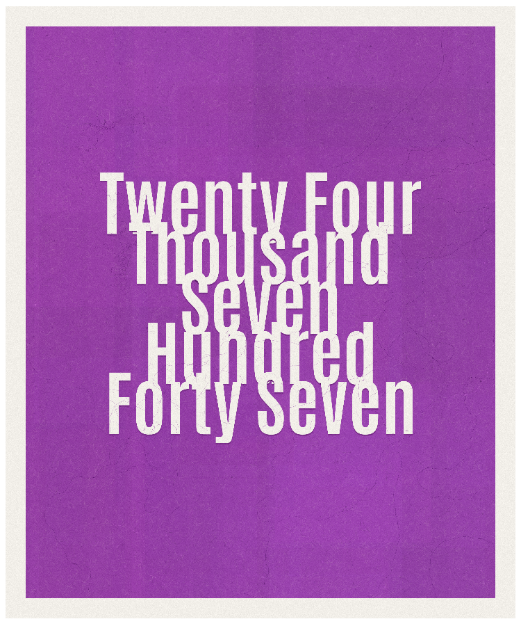 Count #24747
