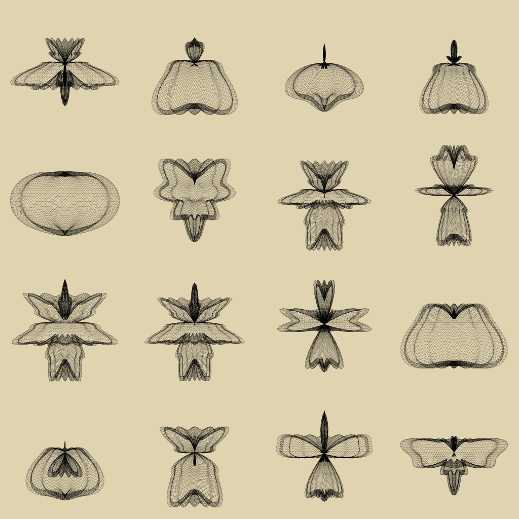 Spherical Harmonics Insectarium #10