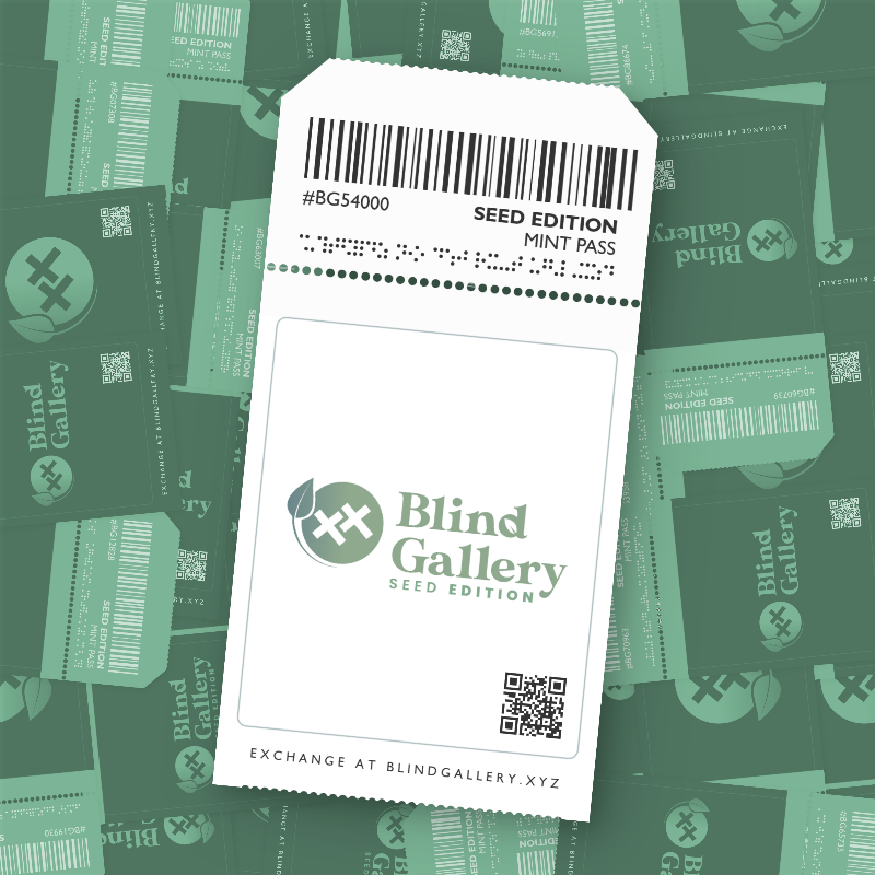 Blind Gallery Mint Pass (Seed Edition) #643