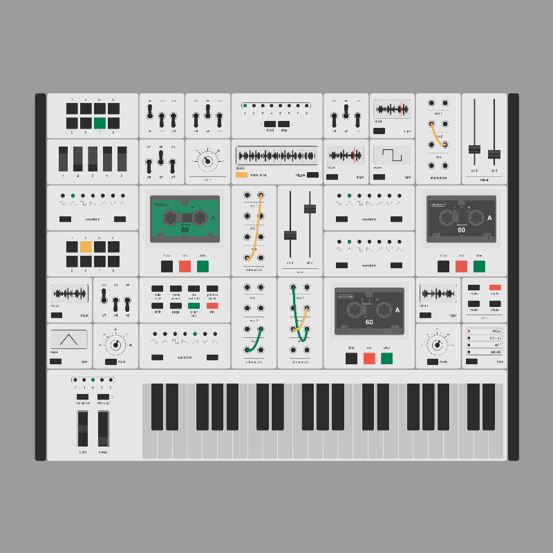 Modular synthesizer #3