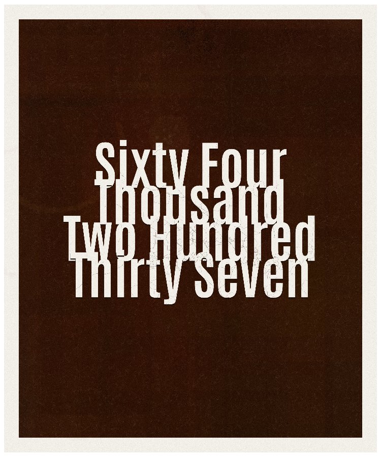 Count #64237