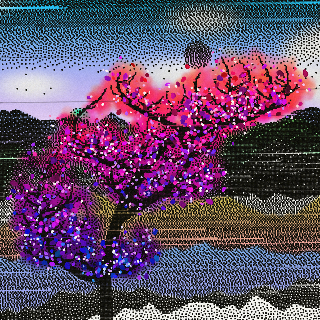 Dithered Branches #95