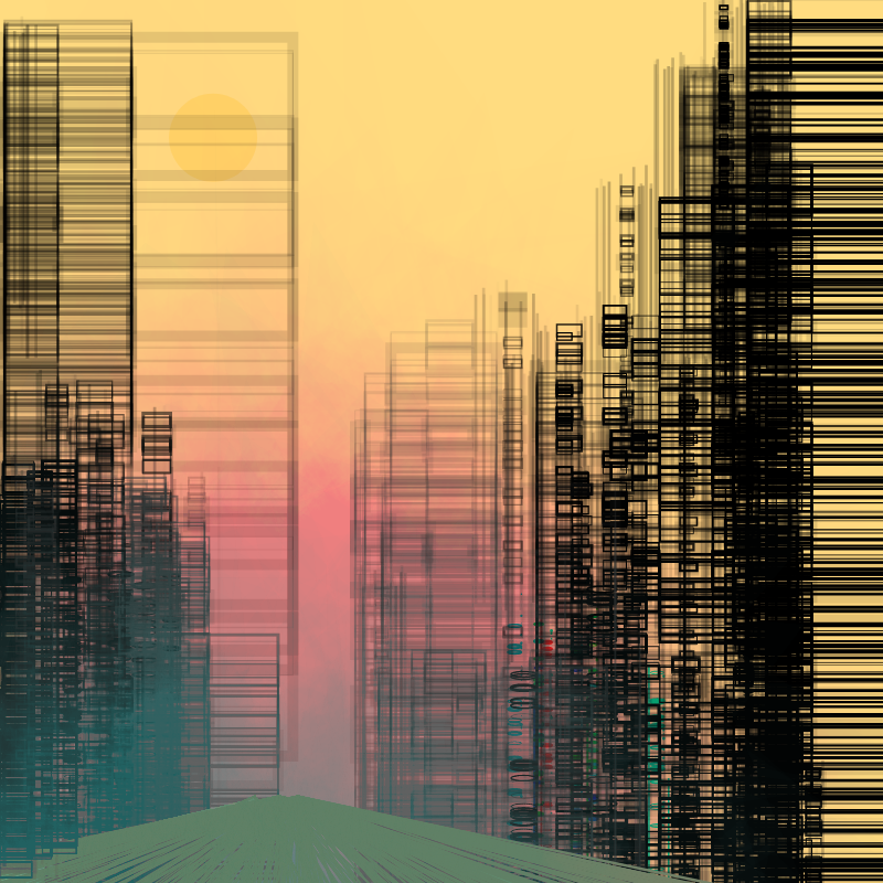 Contemporary building sketches #21