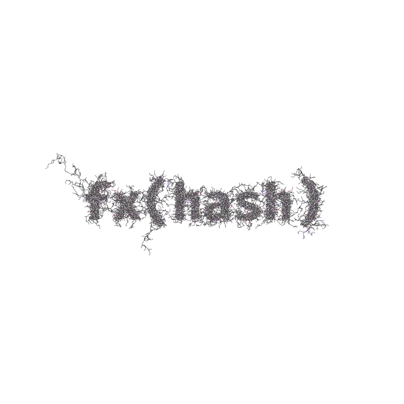 FXHASH Logo with Features #349