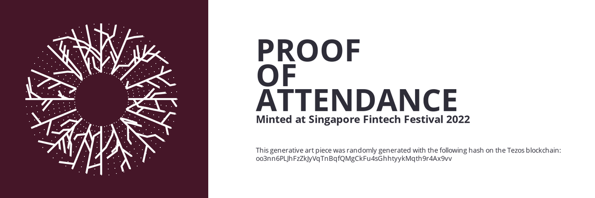 SFF2022 Proof of Attendance Token #399