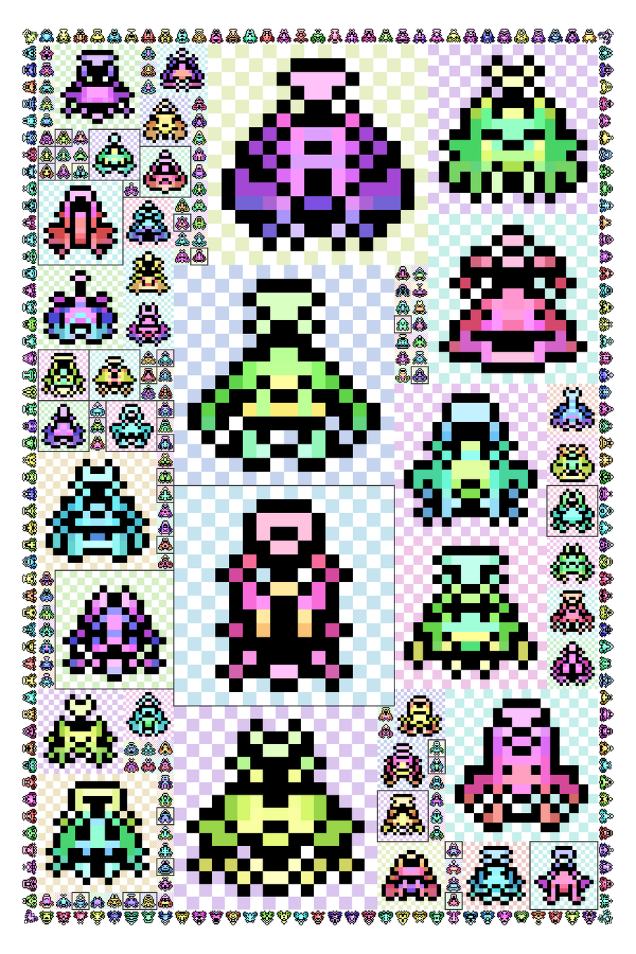 Pixel Spaceships #123