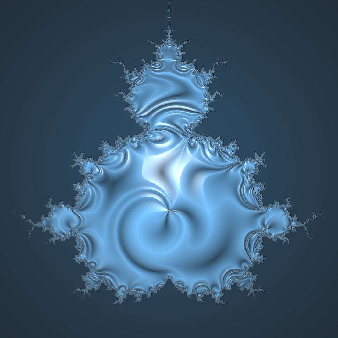 Warped Mandelbrot Fractal #1