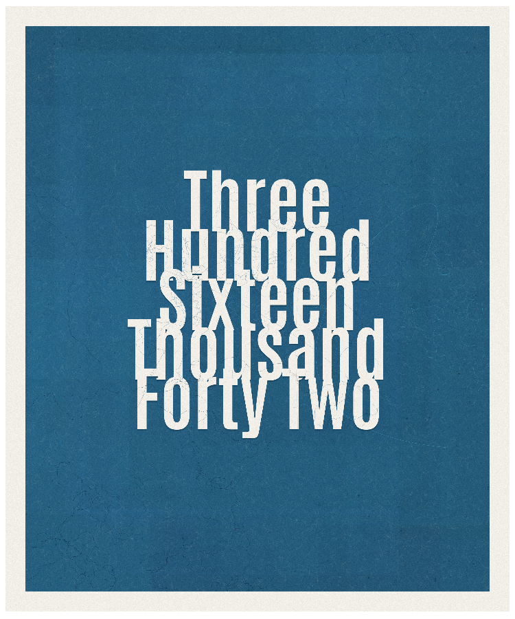 Count #316042