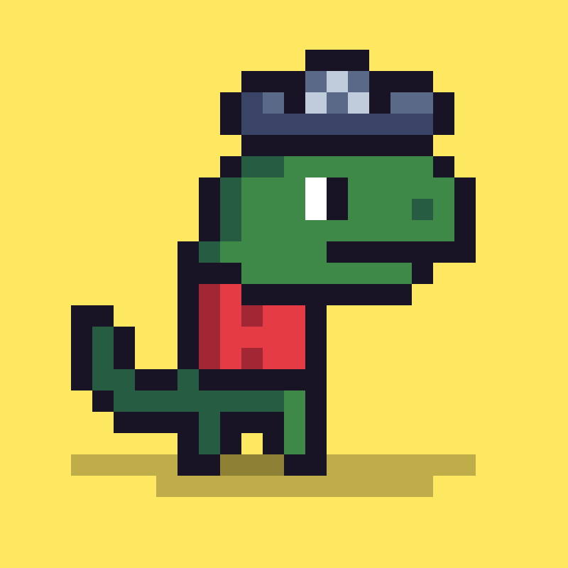 Pixel Dinos #100