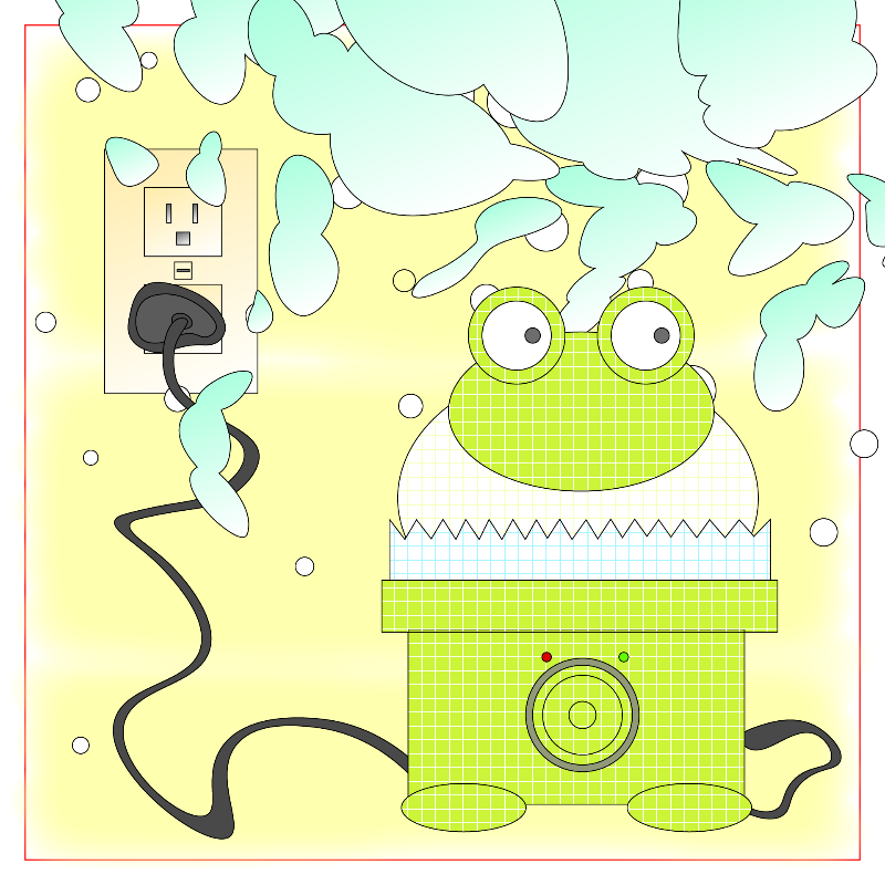 Frog Humidifier #37