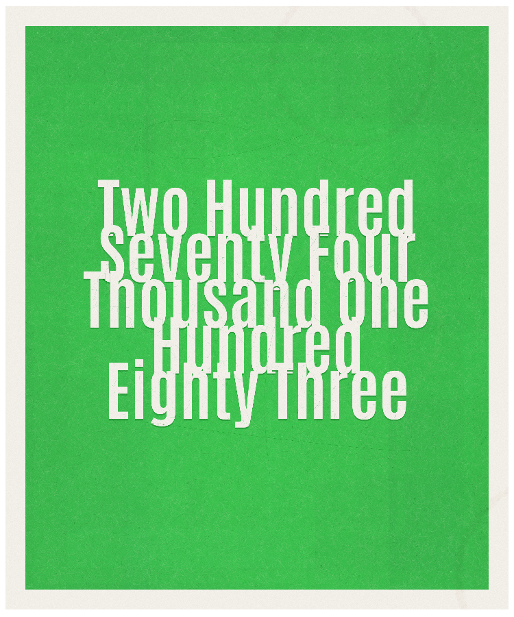 Count #274183