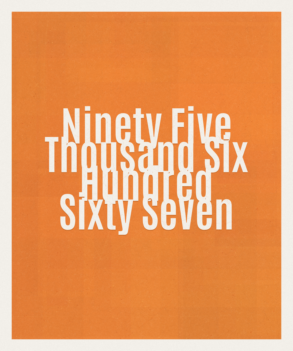 Count #95667