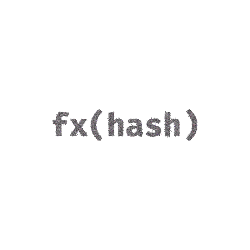 FXHASH Generative Logo #664