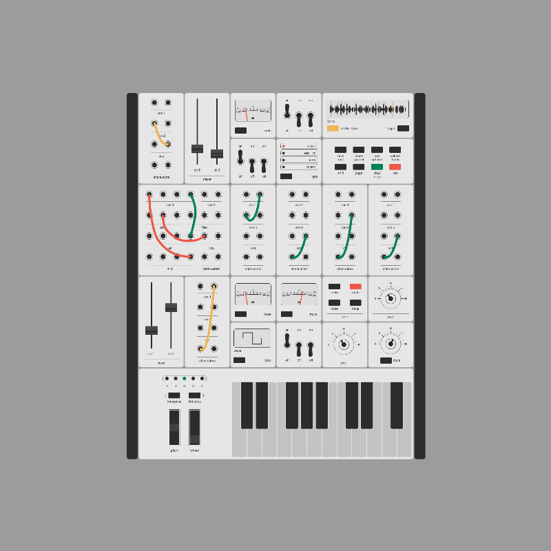 Modular synthesizer #11