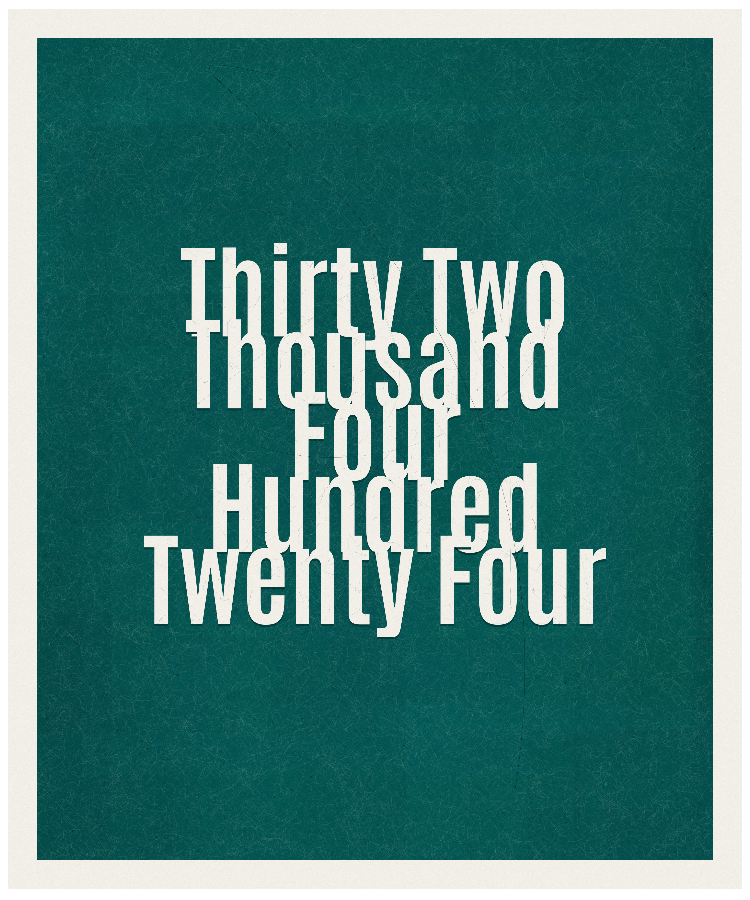 Count #32424