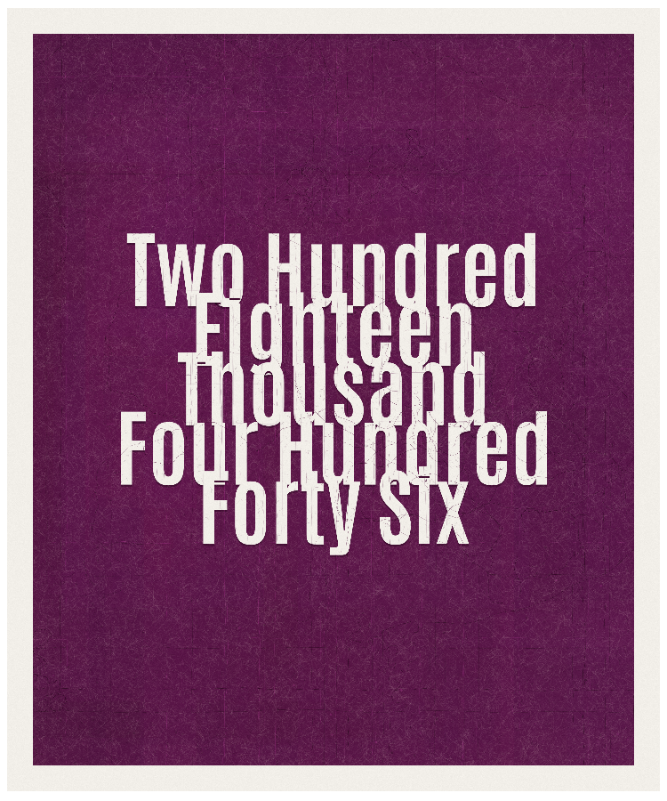 Count #218446