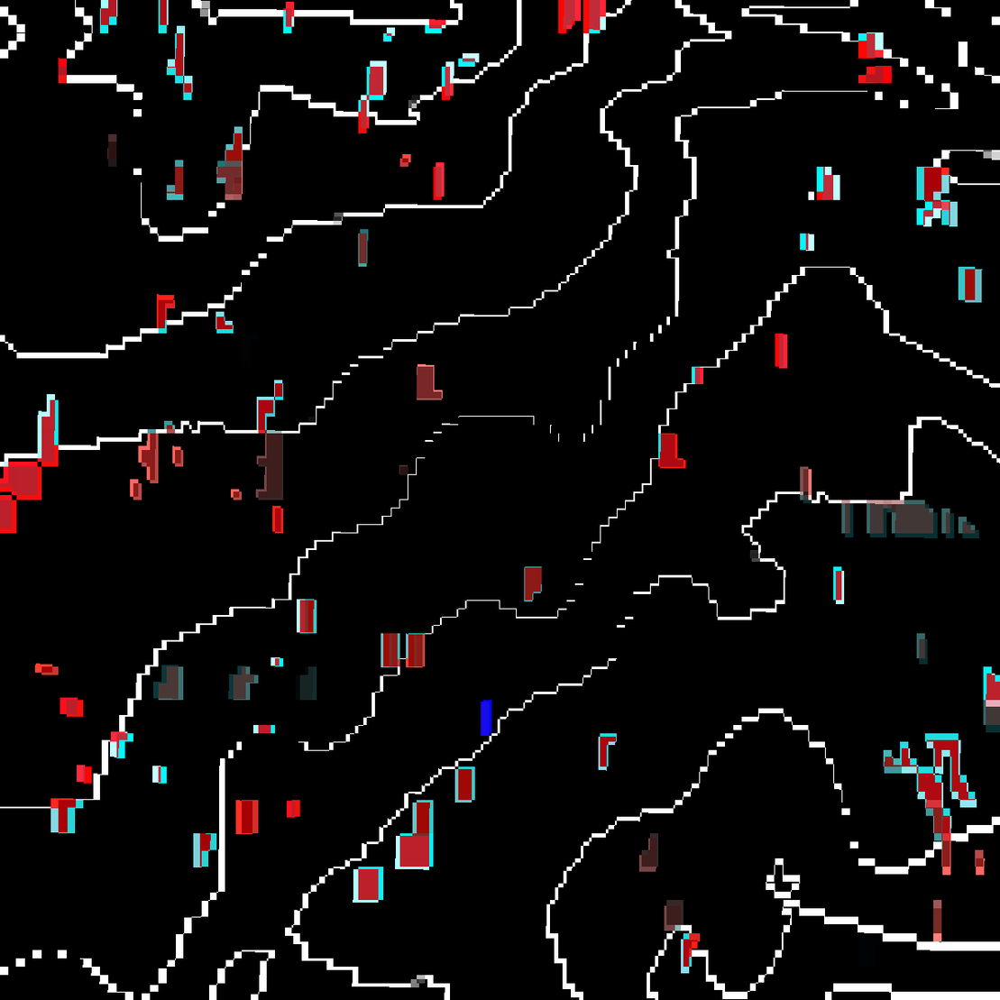 Pixel Topography #13