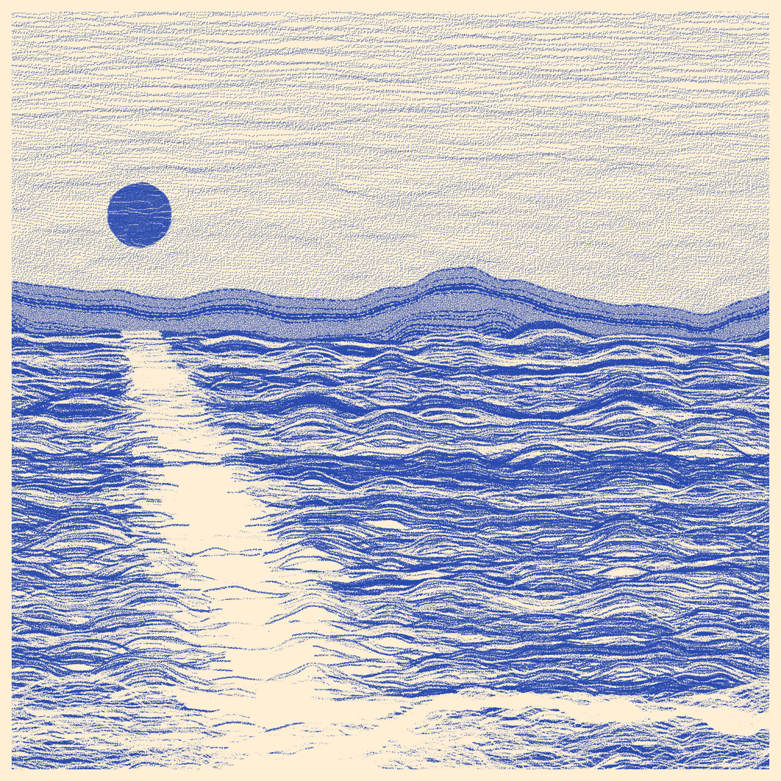 Moonlit Sea #238