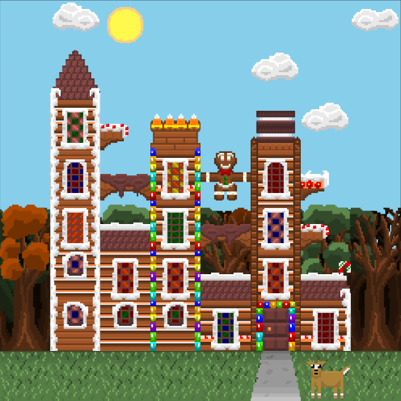 2D Mansion Candy House #77