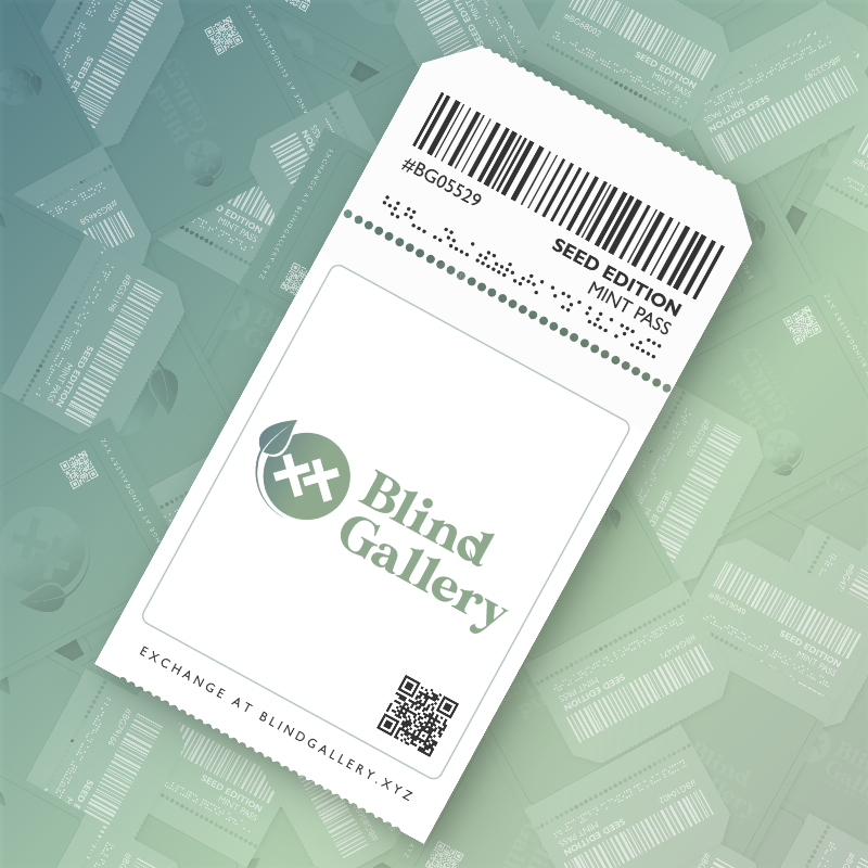 Blind Gallery Mint Pass (Seed Edition) #785