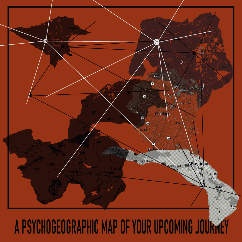 PSYCHOGEOGRAPHIC MAP  #10