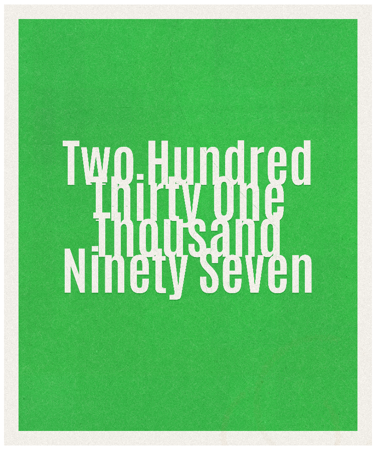 Count #231097