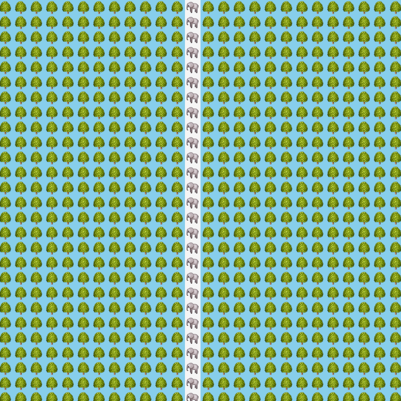 Elementary Cellular Emoji Automata #663