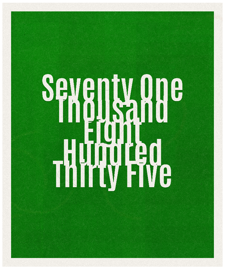 Count #71835
