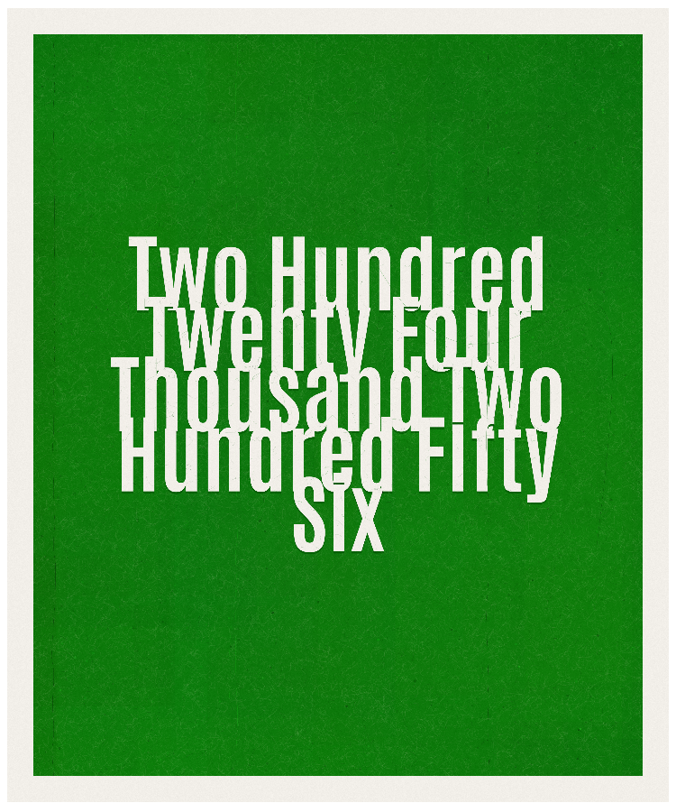 Count #224256