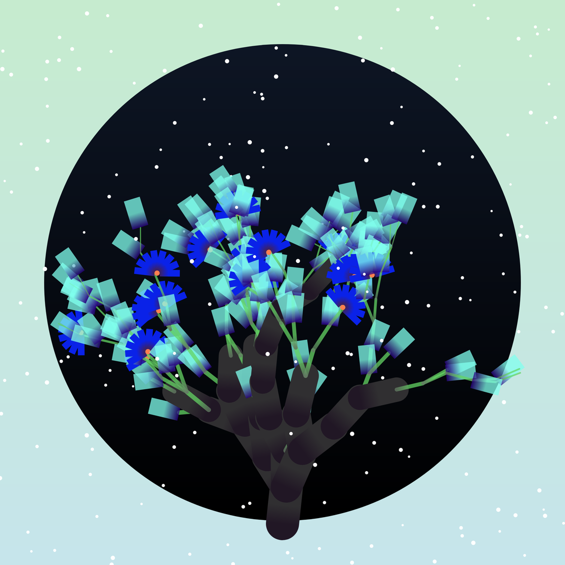 Some generative winter trees #35