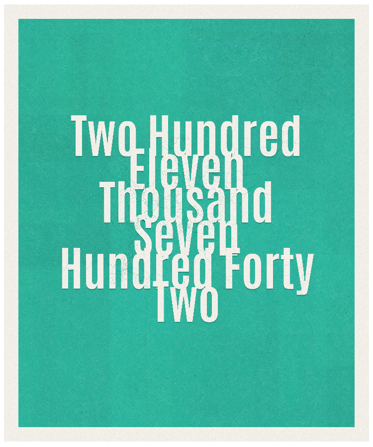 Count #211742