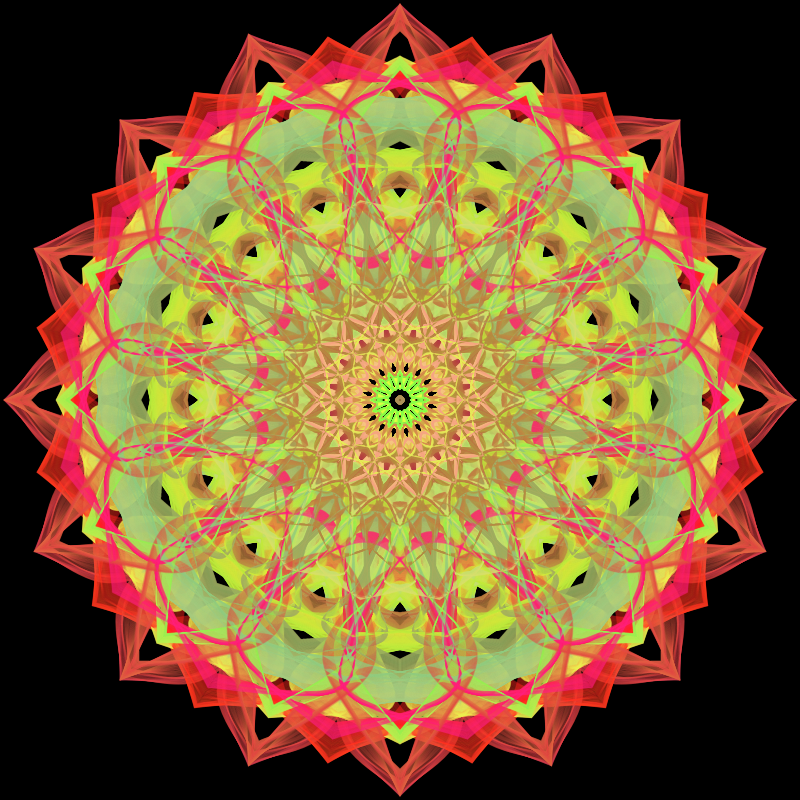 Morphing Mandala - #fxhashturnsone charity #39