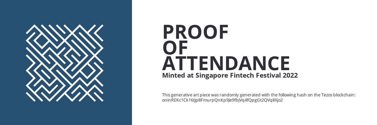 SFF2022 Proof of Attendance Token #187