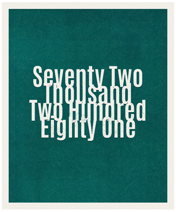 Count #72281