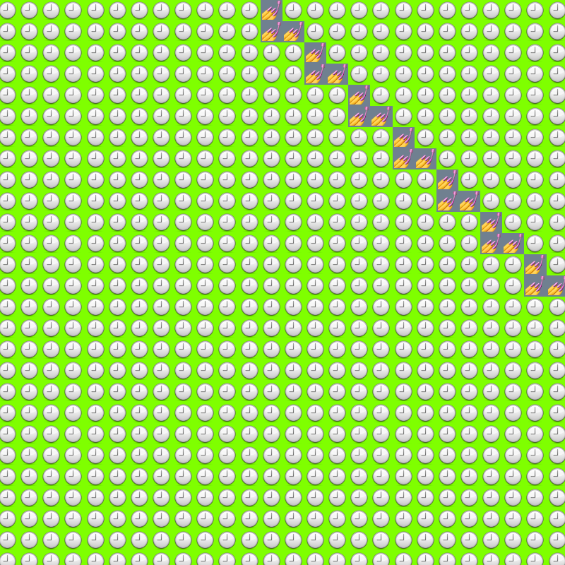 Elementary Cellular Emoji Automata #948