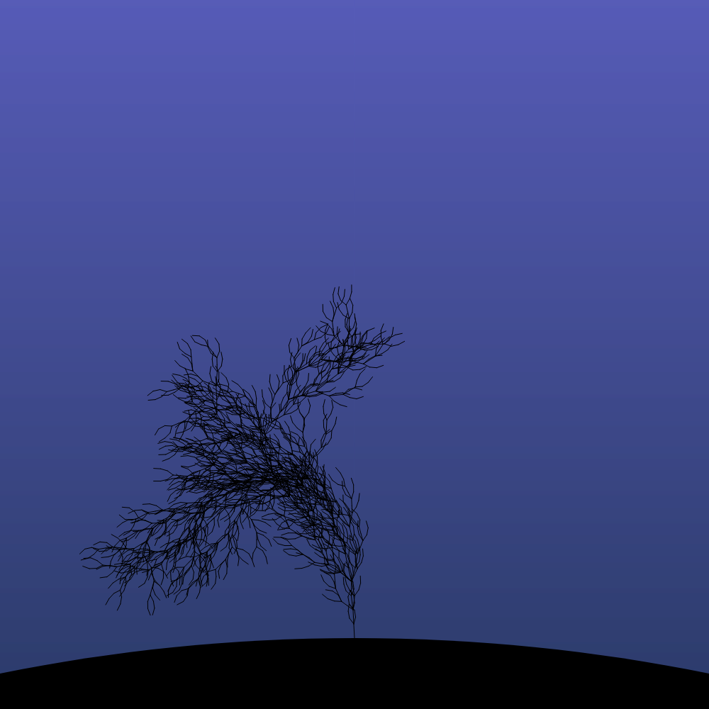 Fractal-Lsystem Tree #97