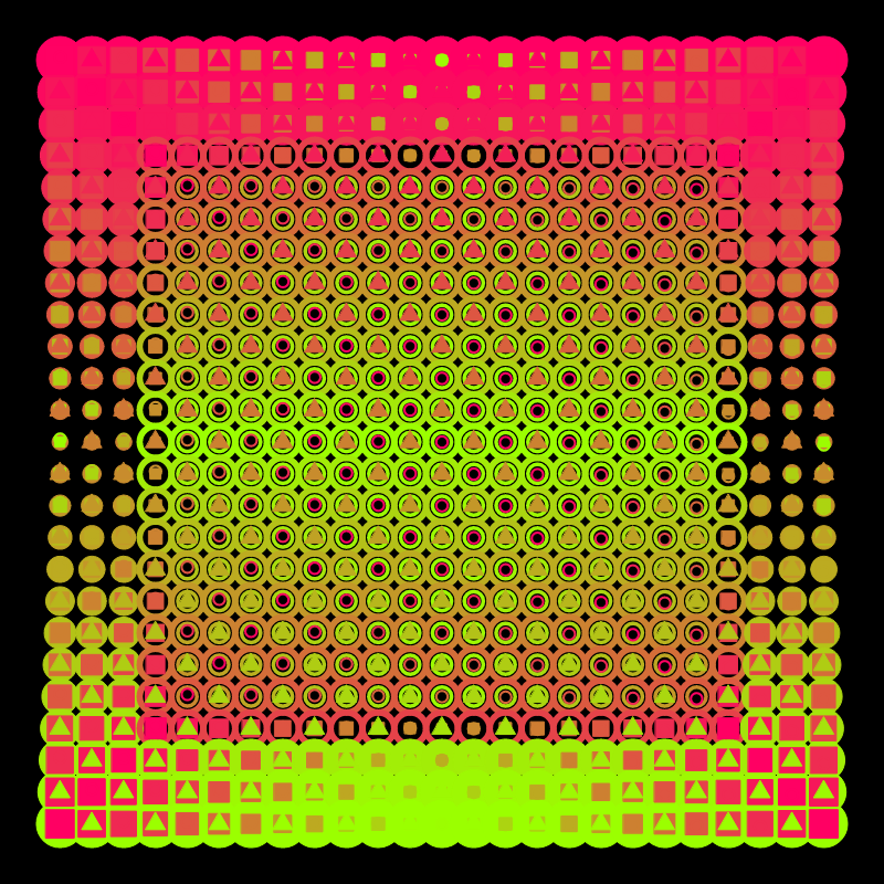 Hyper-Vasarely #9