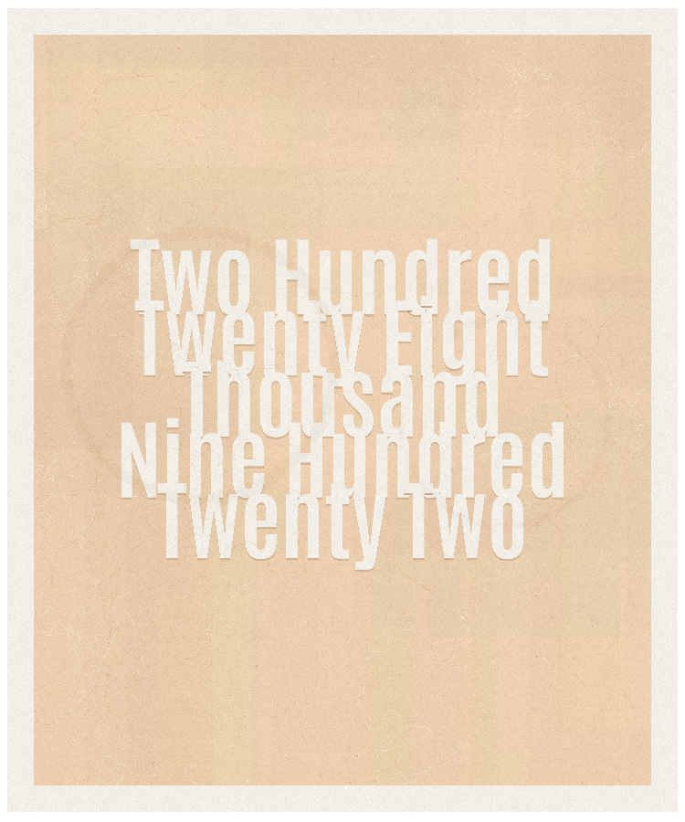 Count #228922