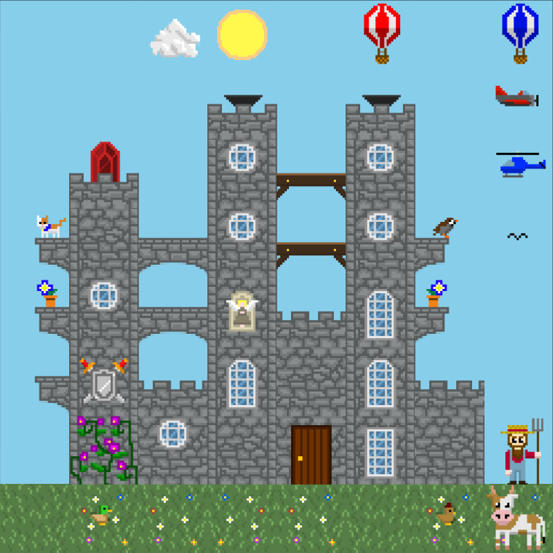2D Mansion #640